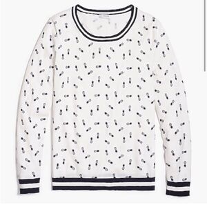 J.Crew Factory Pineapple sweater